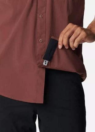 Мужская рубашка с коротким рукавом newton ridge columbia sportswear ii6 фото