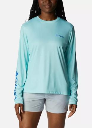 Жіноча сорочка з довгим рукавом pfg tidal tee columbia sportswear palapa palms