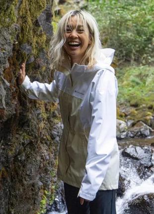 Женская длинная непромокаемая куртка hikebound columbia sportswear7 фото