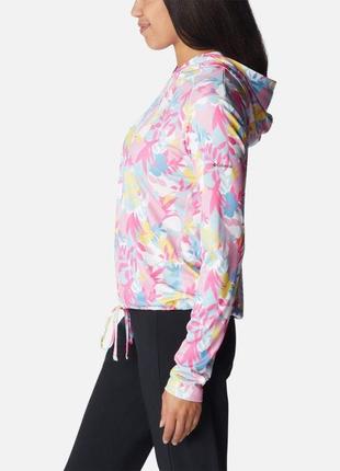 Женская худи summerdry columbia sportswear с длинным рукавом и принтом3 фото