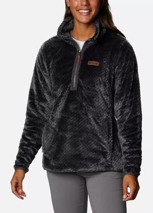 Жіночий фліс fire side columbia sportswear quarter zip sherpa1 фото