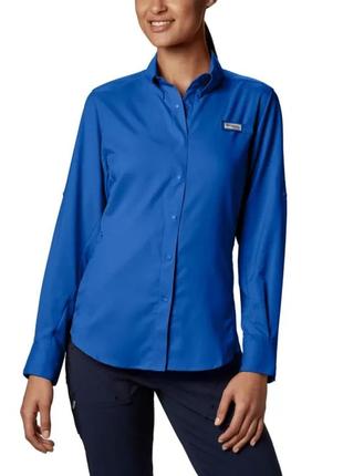 Женская рубашка с длинным рукавом pfg tamiami columbia sportswear ii