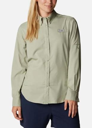 Женская рубашка с длинным рукавом pfg tamiami columbia sportswear ii