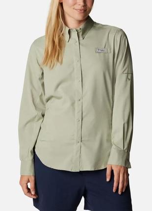 Жіноча сорочка з довгим рукавом pfg tamiami columbia sportswear ii