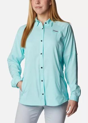 Жіноча сорочка з довгим рукавом pfg cool release airgill columbia sportswear