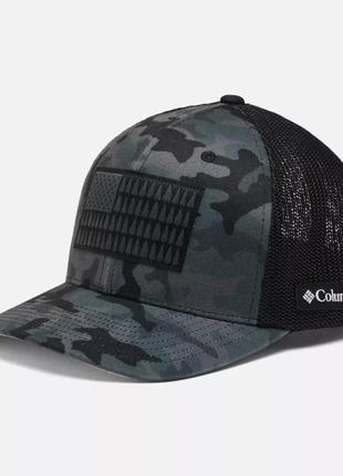 Columbia mesh columbia sportswear tree flag ball cap - high crown