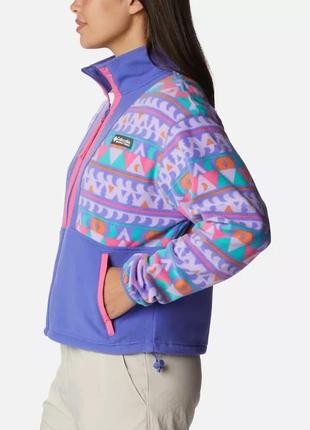 Женская флисовая куртка back bowl columbia sportswear с молнией во всю длину3 фото