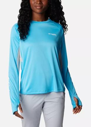 Женская рубашка с длинным рукавом pfg tidal tee columbia sportswear vent