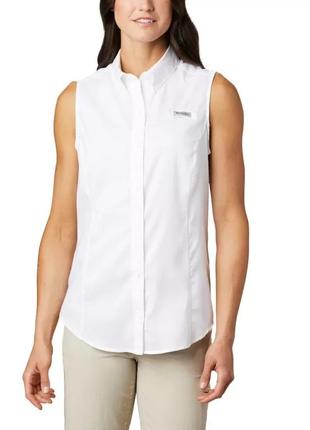 Женская рубашка без рукавов pfg tamiami columbia sportswear