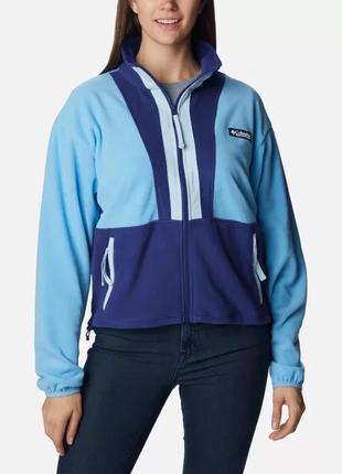 Женская флисовая куртка back bowl columbia sportswear с молнией во всю длину1 фото