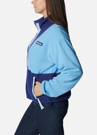 Женская флисовая куртка back bowl columbia sportswear с молнией во всю длину3 фото