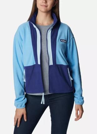 Женская флисовая куртка back bowl columbia sportswear с молнией во всю длину7 фото