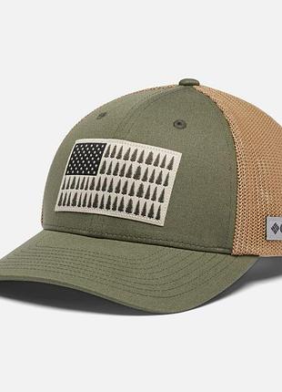 Кепка з сіткою columbia tree flag columbia sportswear - низька