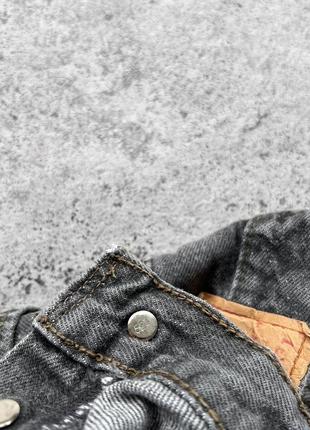 Levi's 901 women's 1990’s rare vintage gray denim jeans женские винтажные джинсы8 фото