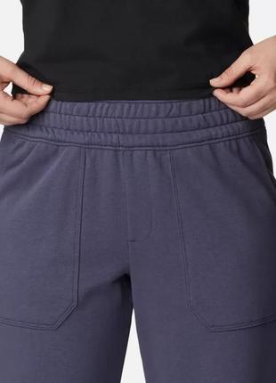 Женские брюки свободного кроя columbia lodge columbia sportswear из ткани френч терри4 фото