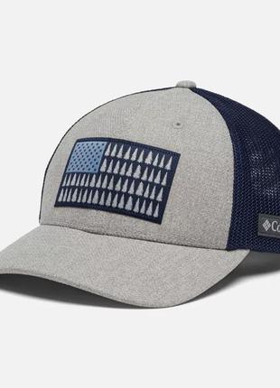 Кепка з сіткою columbia tree flag columbia sportswear - низька