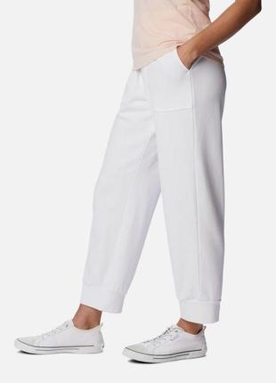 Женские брюки свободного кроя columbia lodge columbia sportswear из ткани френч терри3 фото
