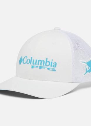 Pfg logo columbia sportswear mesh snapback — низкая корона1 фото