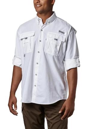 Мужская рубашка с длинным рукавом pfg bahama columbia sportswear ii3 фото
