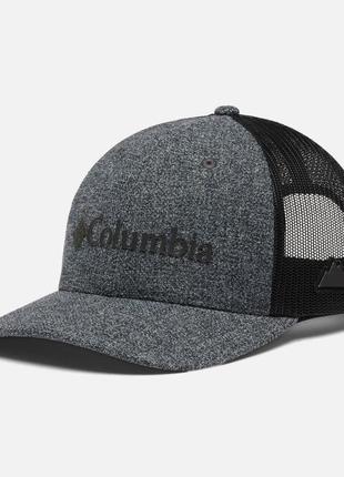 Сетчатая бейсболка columbia mesh snapback - низкая корона