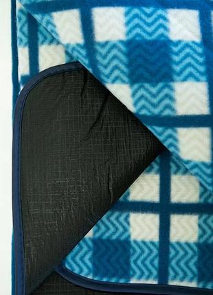 Килимок для пікніка tramp флісовий 150х135см синій trs-057.223 фото