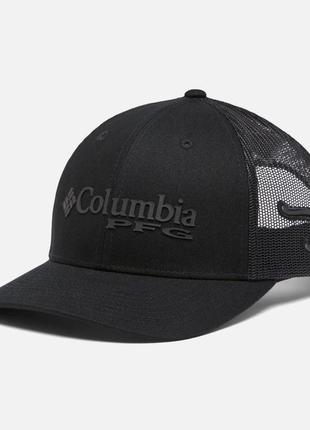 Pfg logo columbia sportswear mesh snapback — низкая корона