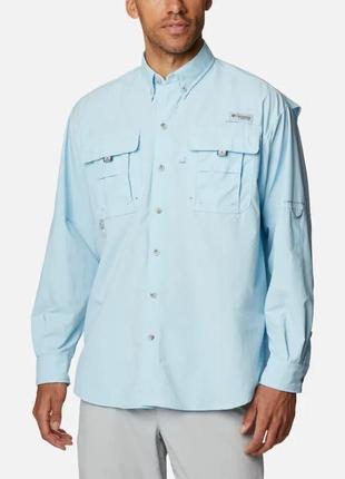 Мужская рубашка с длинным рукавом pfg bahama columbia sportswear ii