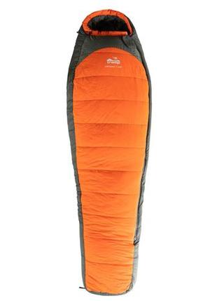 Спальный мешок tramp arctic regular кокон левый orange/grey 200/80-50 utrs-048r-l