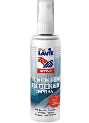 Спрей для защиты от насекомых sport lavit insekten blocker spray, 100 мл.