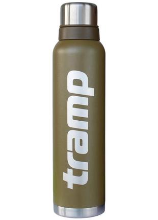 Термос tramp expedition line 1,6 л оливковый trc-029-olive (utrc-029-olive)