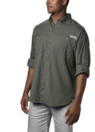 Чоловіча сорочка з довгим рукавом pfg tamiami columbia sportswear ii3 фото