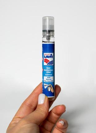 Спрей для дезинфекции рук  sport lavit hand desinfectant-spray3 фото