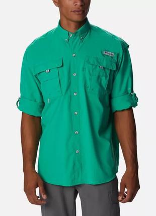 Чоловіча сорочка з довгим рукавом pfg bahama columbia sportswear ii6 фото