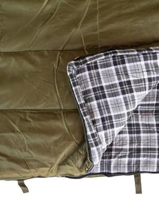Спальный мешок tramp kingwood long одеяло правое dark-olive/grey 230/100 utrs-053l-r7 фото