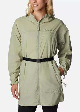 Женская длинная ветровка parkette columbia sportswear