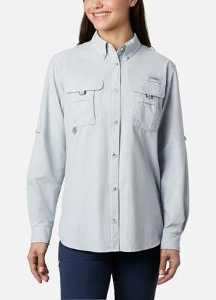 Женская рубашка с длинным рукавом pfg bahama columbia sportswear