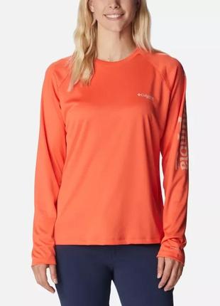 Женская рубашка с длинным рукавом pfg tidal tee columbia sportswear ii