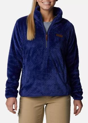 Жіночий фліс fire side columbia sportswear quarter zip sherpa