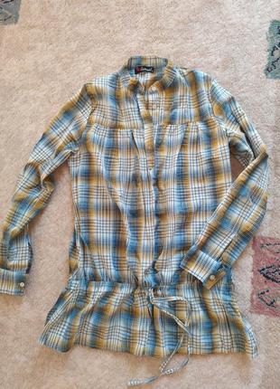 Туніка сорочка в клітку