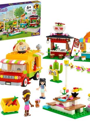 Lego friends ринок вуличної їжі (41701) конструктор новий!!!