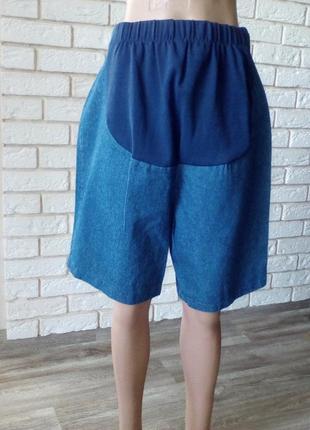 Джинсовые шорты для беременных maternity 10 5