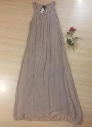 Шовкове нове італійське сукню р м