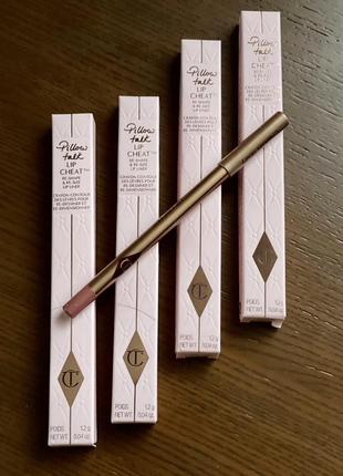 Олівець для губ charlotte tilbury lip cheat pillow talk medium7 фото