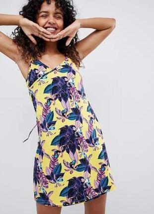 Сарафан monki print dress Edwin розмір l