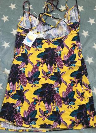 Сарафан monki print dress размер l4 фото