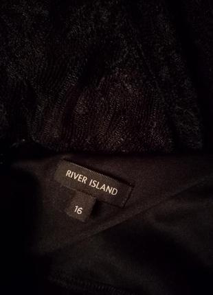 Шикарное кружевное платье с открытой спиной river island xxl9 фото