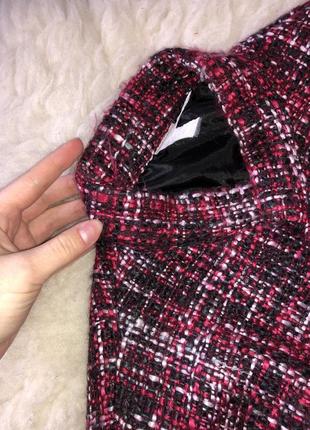 Жакет пиджак твидовой винтажные ретро винтаж кофта бомбер твидовый пиджак винтаж2 фото