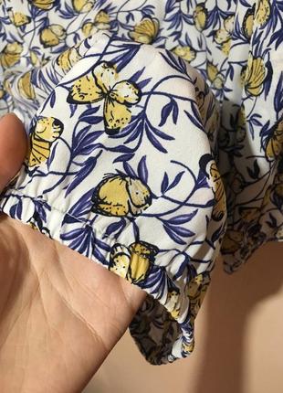 Блуза florence&fred с бабочками6 фото