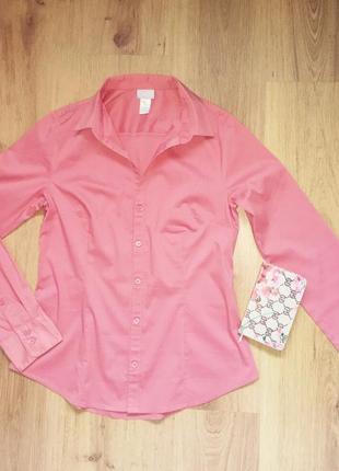 Сорочка тоненька трендового корралово кольору