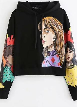 Толстовка жіноча з капюшоном